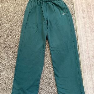ALO Yoga Kids Teal Joggers